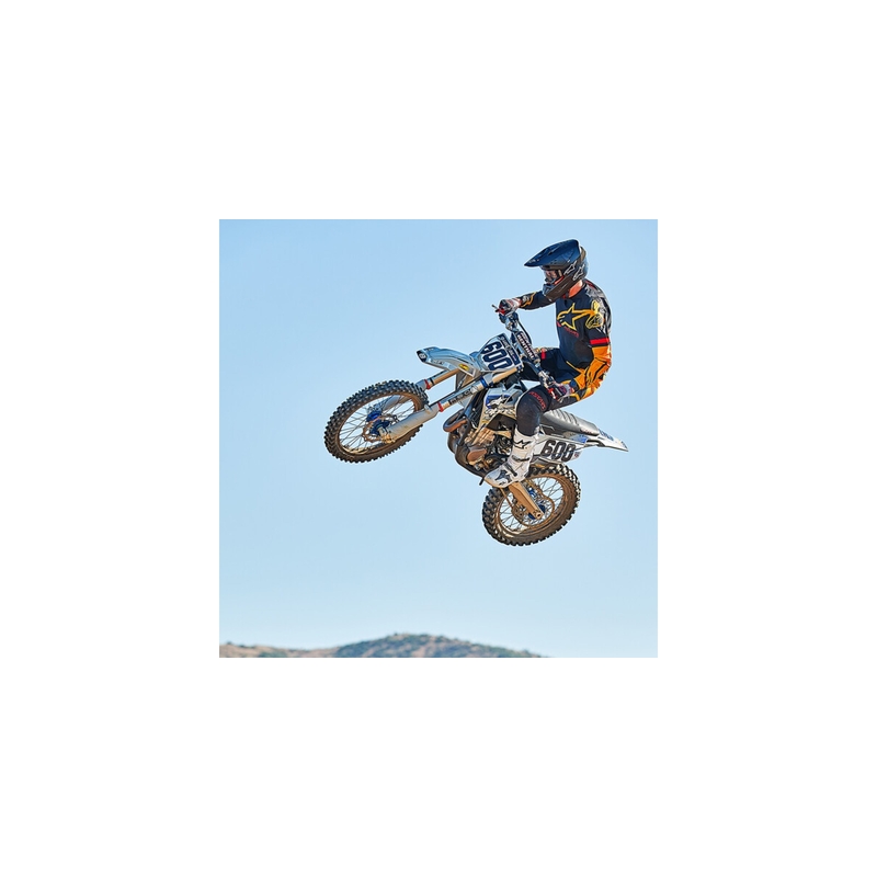 Motokrosová prilba Alpinestars S-M5 Solid čierna matná