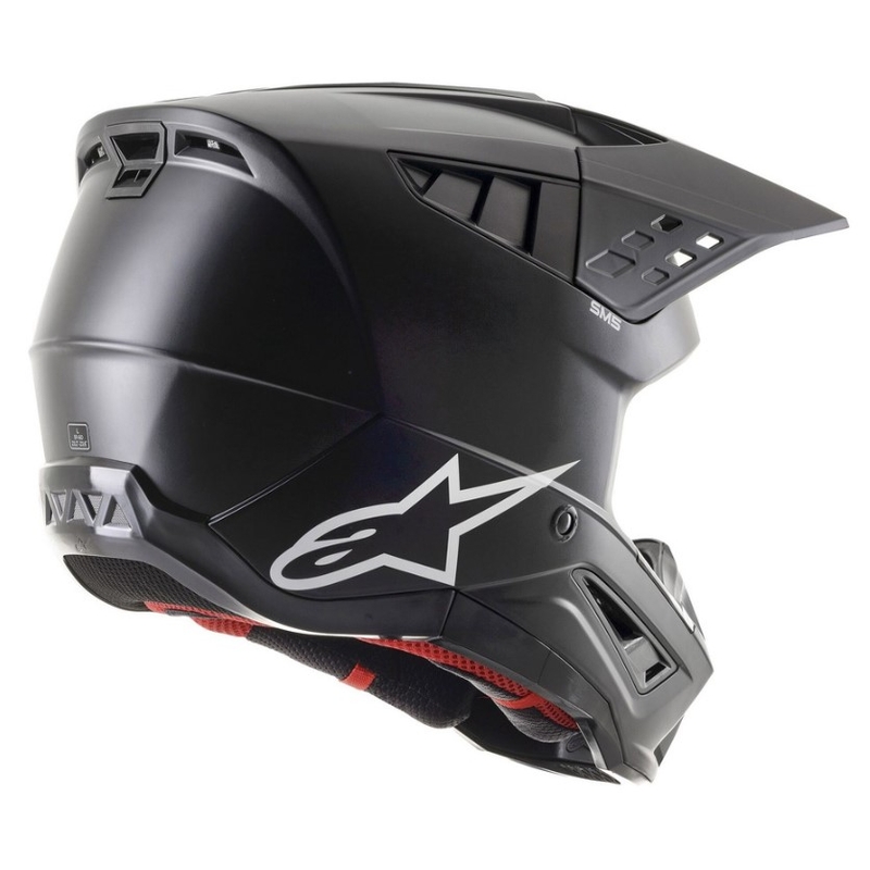 Motokrosová prilba Alpinestars S-M5 Solid čierna matná