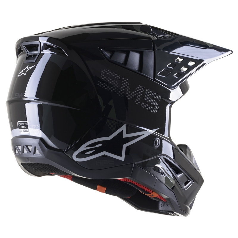 Motokrosová prilba Alpinestars S-M5 Rover čierno-antracitovo-maskáčová lesklá