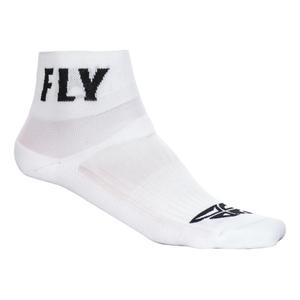 Ponožky FLY Racing Shorty biele