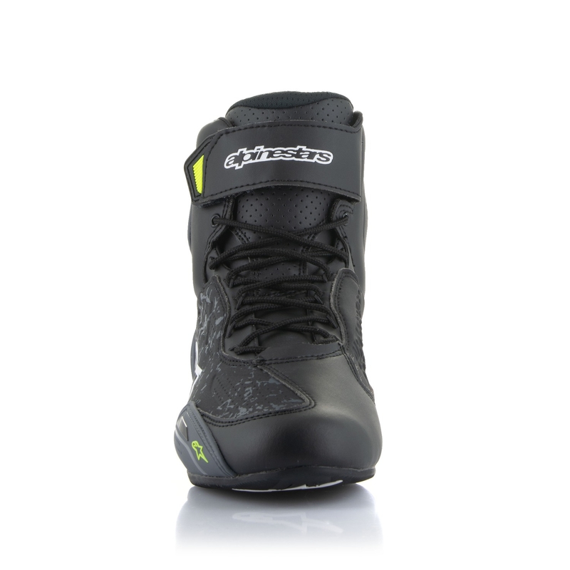 Topánky na motorku Alpinestars Faster-3 čierno-fluo žlté