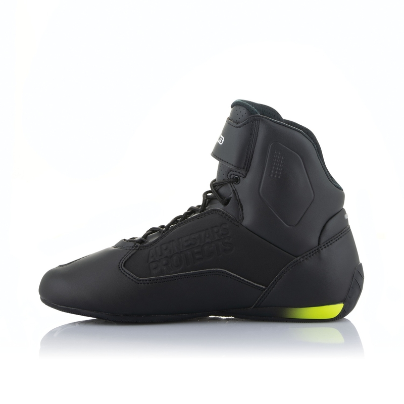 Topánky na motorku Alpinestars Faster-3 čierno-fluo žlté