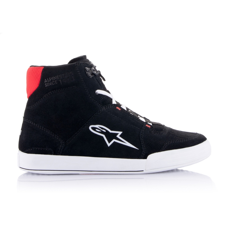 Topánky na motorku Alpinestars Chrome čierno-bielo-červené