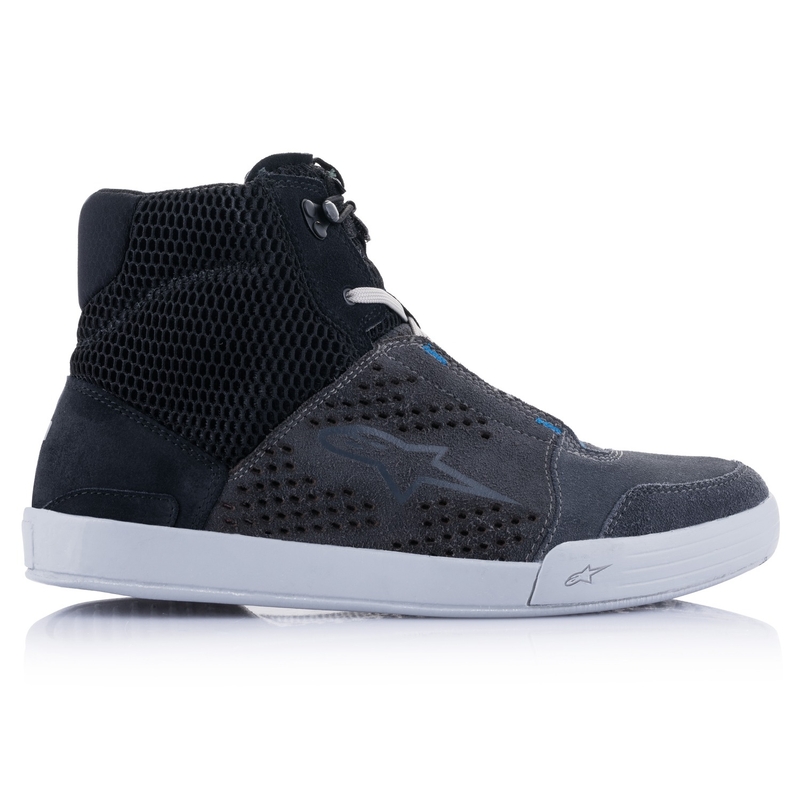 Topánky na motorku Alpinestars Chrome Air čierno-šedo-modré