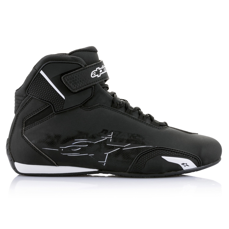 Topánky na motorku Alpinestars Sektor čierno-biele