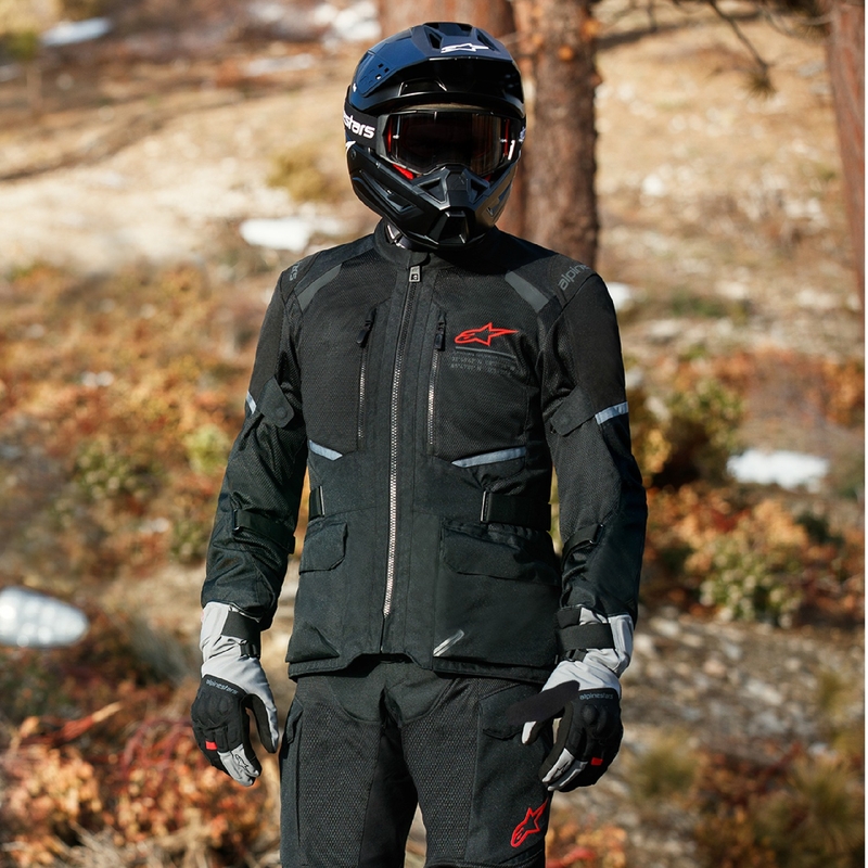 Bunda na motorku Alpinestars Andes Drystar 2 čierna