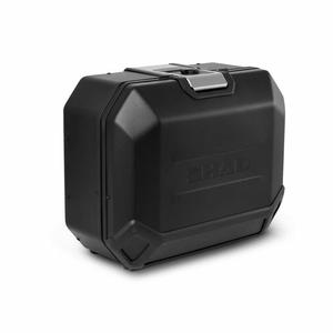 Bočný hliníkový kufor na motorku SHAD Terra TR36 D0TR36100RB ČIERNA EDÍCIA pravý