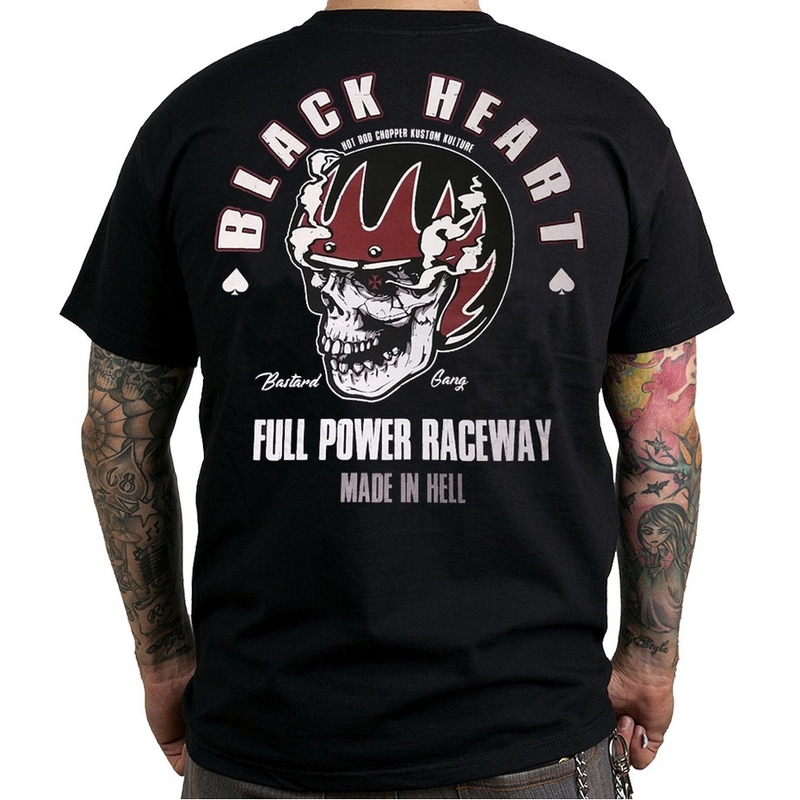 Pánske tričko Black Heart Full Power výpredaj