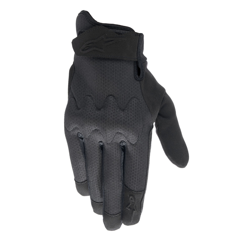 Rukavice na motocykel Alpinestars Stated Air čierno-čierne
