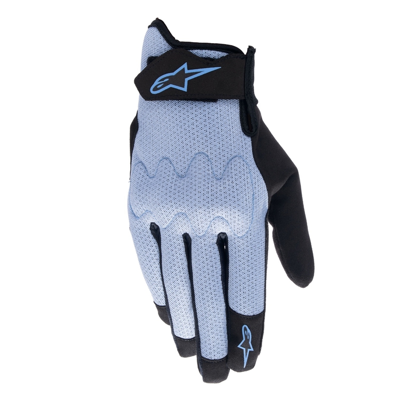 Rukavice na motocykel Alpinestars Stated Air svetlo modro-čierne