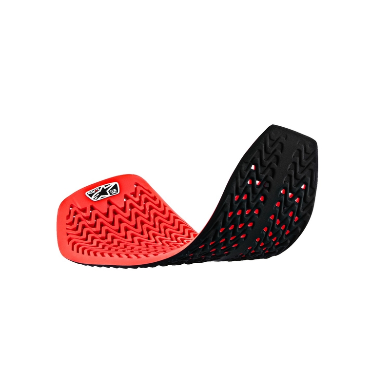 Predĺžený chránič chrbta Alpinestars Nucleon Plasma červeno-čierny
