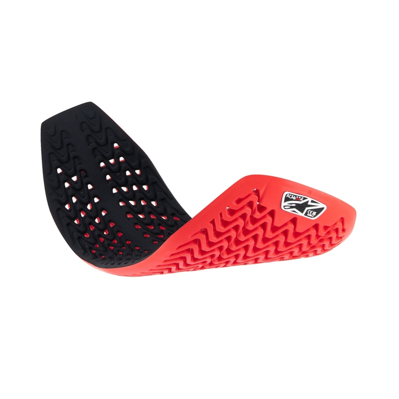 Predĺžený chránič chrbta Alpinestars Nucleon Plasma červeno-čierny