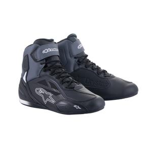 Topánky na motorku Alpinestars Faster-3 Drystar čierno-tmavo šedé