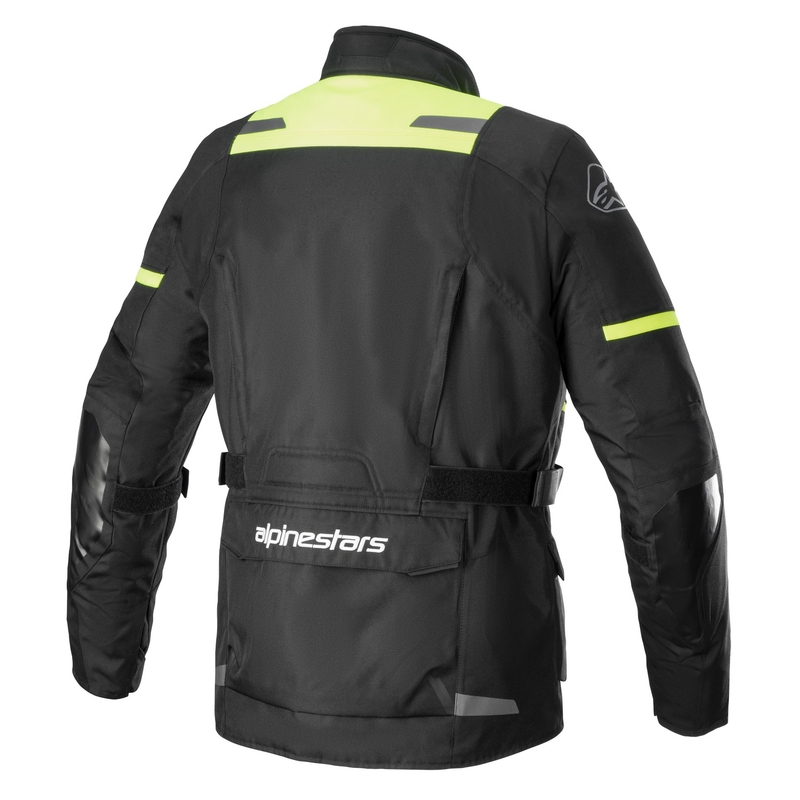 Bunda na motorku Alpinestars Andes Drystar čierno-fluo žltá