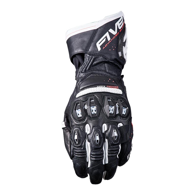 Rukavice na motocykel FIVE RFX3 EVO čierno-biele