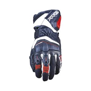 Rukavice na motocykel FIVE RFX4 EVO čierno-bielo-červené