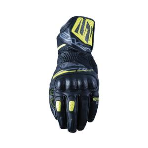 Rukavice na motocykel FIVE RFX Sport čierno-fluorescenčno žlté