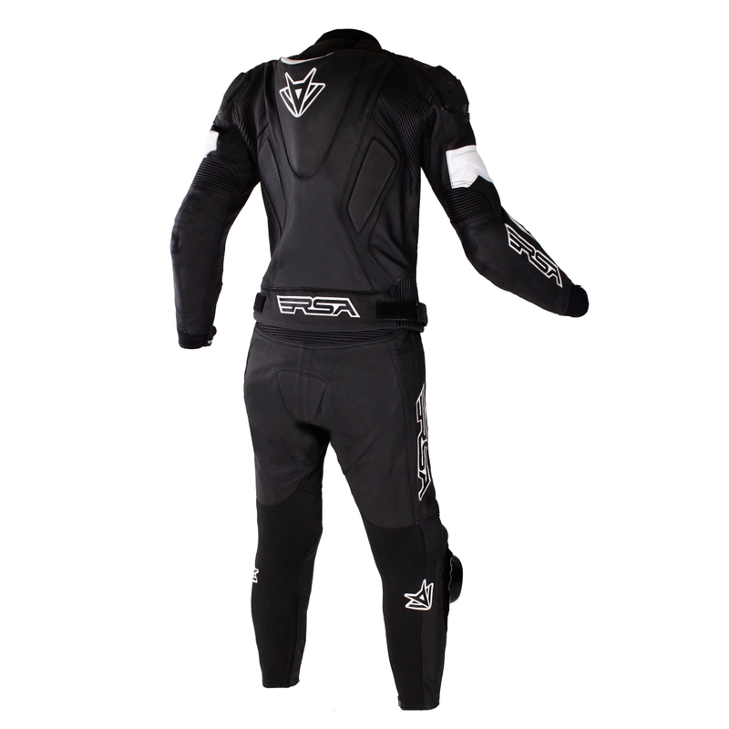 Kombinéza na motorku RSA GPX 2 čierno-biela - II. akosť