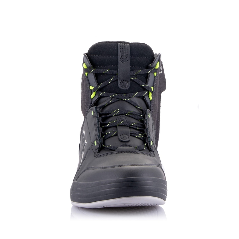 Topánky na motorku Alpinestars Chrome Drystar čierno-šedo-fluo žlté