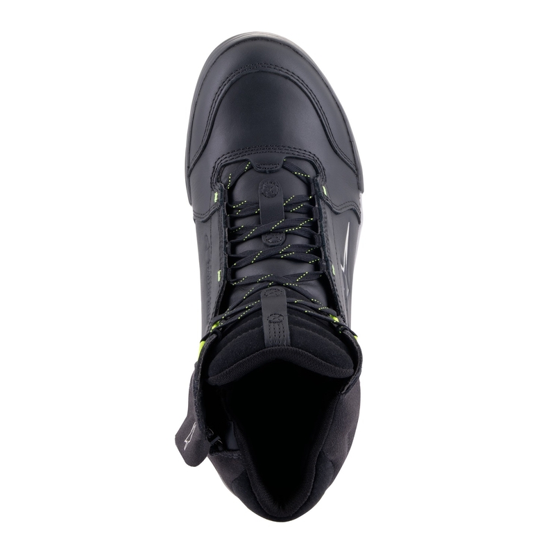 Topánky na motorku Alpinestars Chrome Drystar čierno-šedo-fluo žlté