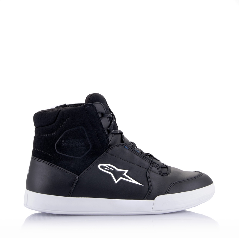 Topánky na motorku Alpinestars Chrome Drystar čierno-bielo-modré