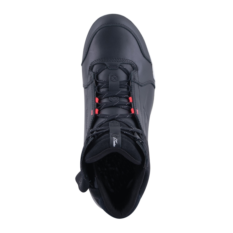 Dámske topánky na motorku Alpinestars Stella Chrome Drystar čierno-bielo-ružové