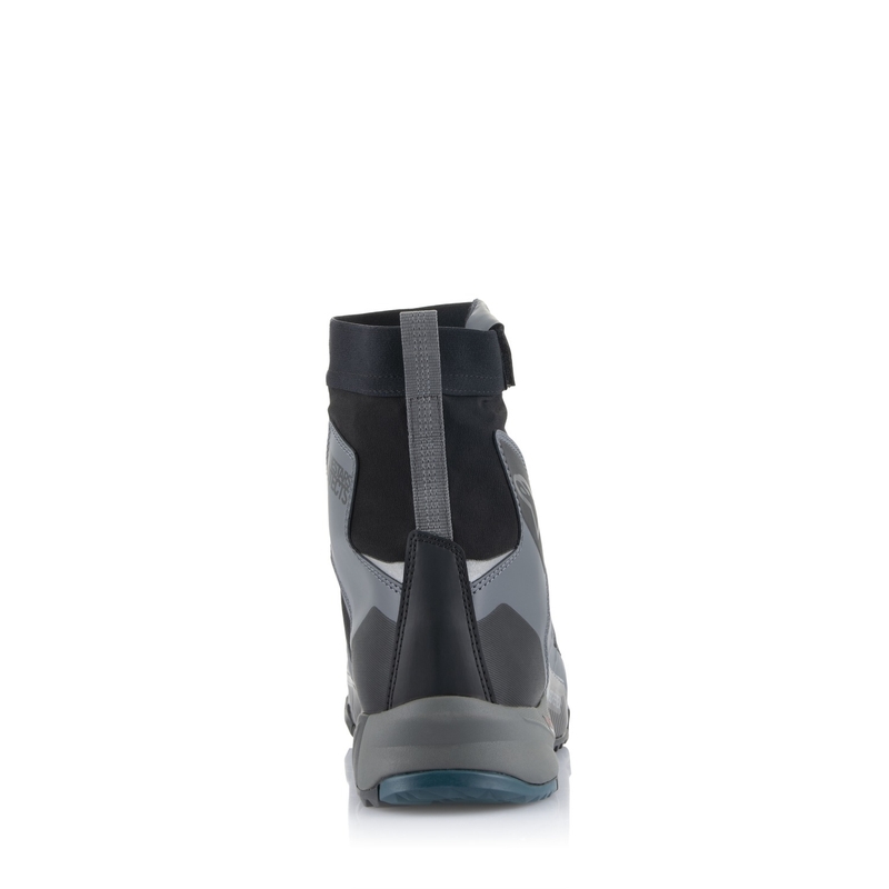 Topánky na motorku Alpinestars CR-8 Gore-Tex čierno-šedo-modré