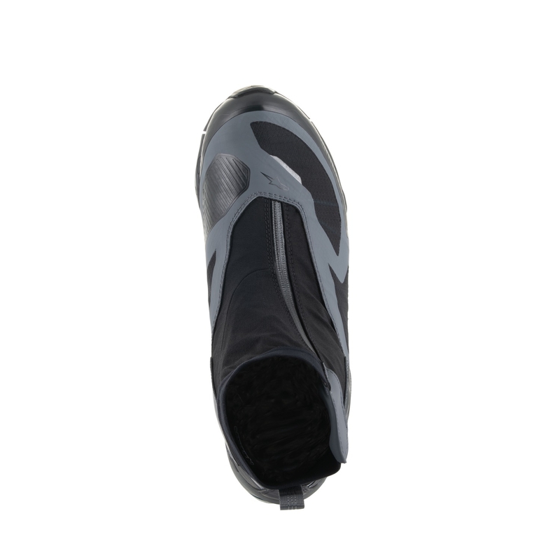 Topánky na motorku Alpinestars CR-8 Gore-Tex čierno-šedo-modré