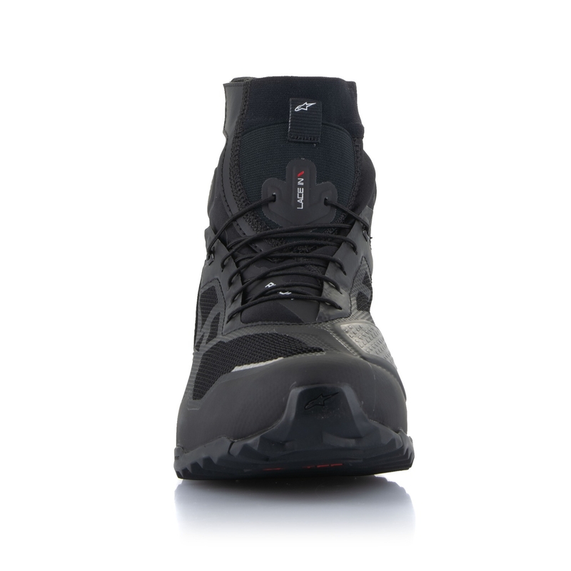 Topánky na motorku Alpinestars CR-1 čierno-biele