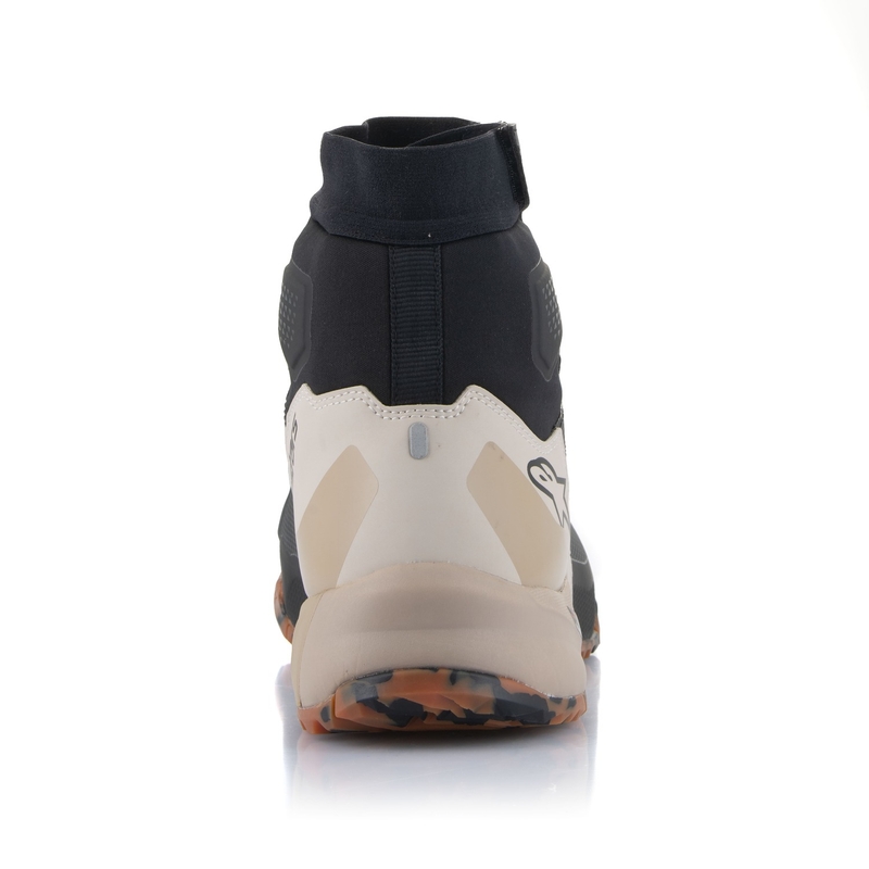 Topánky na motorku Alpinestars CR-1 čierno-svetlo hnedé