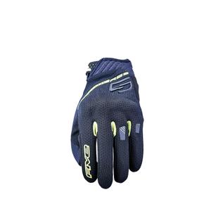 Rukavice na motorku FIVE RS3 EVO Airflow čierno-fluo žlté