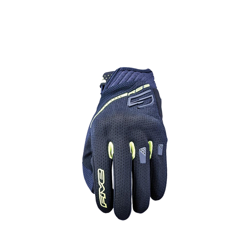 Rukavice na motorku FIVE RS3 EVO Airflow čierno-fluo žlté