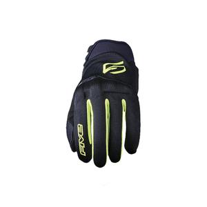 Rukavice na motorku FIVE Globe EVO čierno-fluo žlté