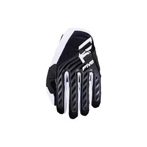 Motokrosové rukavice FIVE MXF3 EVO čierno-biele