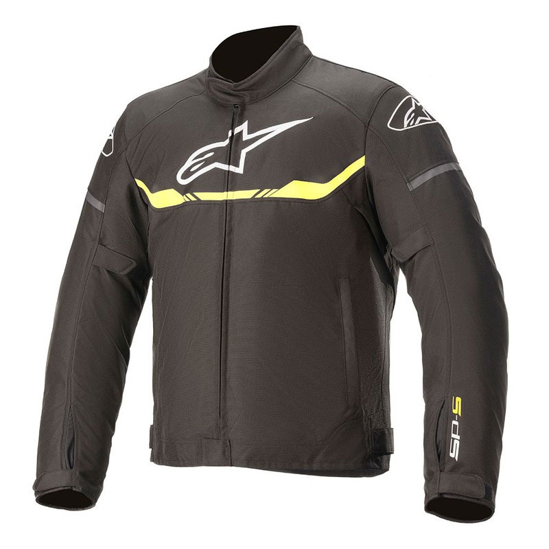 Bunda na motorku Alpinestars T-SPS Waterproof čierno-fluo žltá