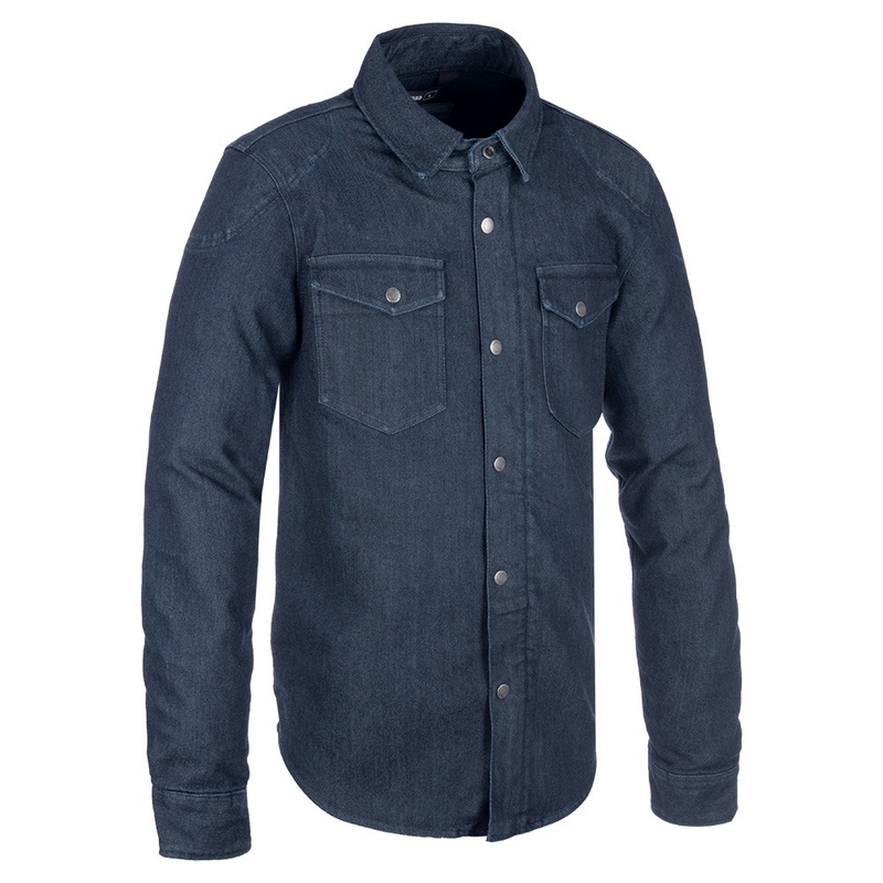 Košeľa na motorku Oxford Original Approved Shirt modrá