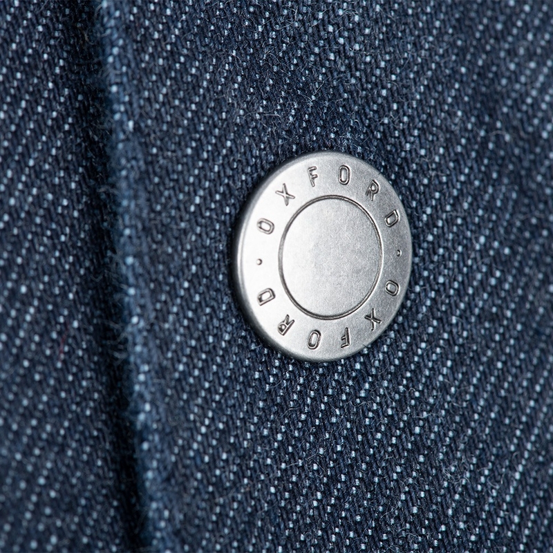 Košeľa na motorku Oxford Original Approved Shirt modrá