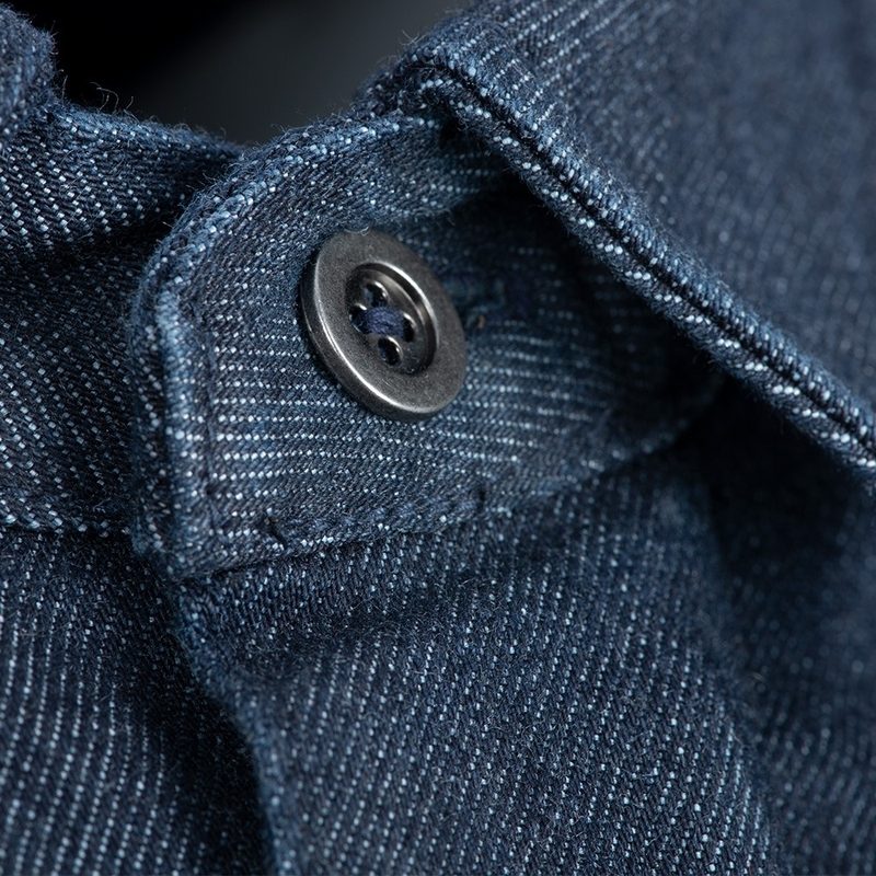 Košeľa na motorku Oxford Original Approved Shirt modrá