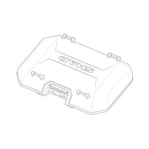 Kryt SHAD 203471RB hliníkový čierny TERRA top case