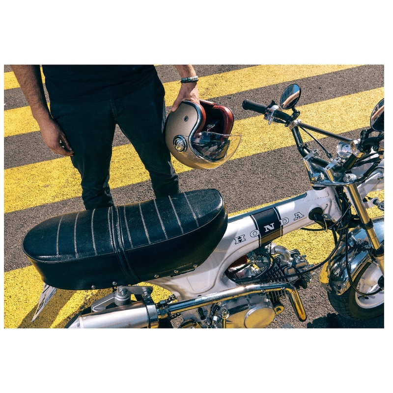 Otvorená helma na motorku NOX PREMIUM Heritage matná čierna