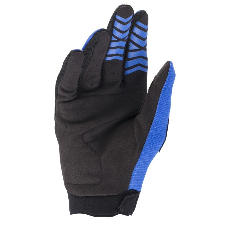 Motokrosové rukavice Alpinestars Full Bore modro-čierne