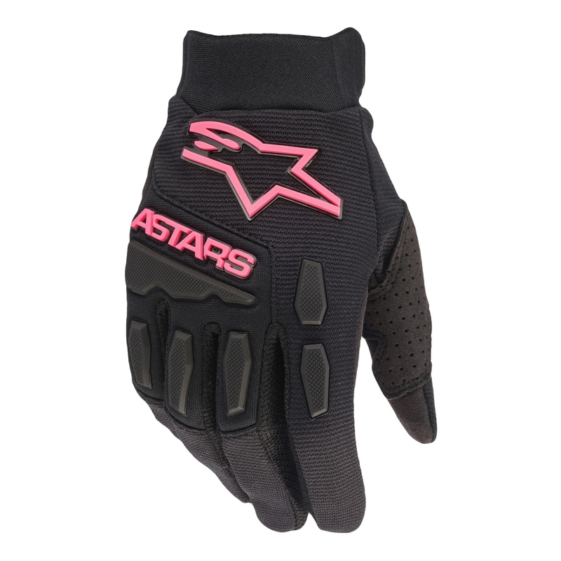 Dámske motokrosové rukavice Alpinestars Stella Full Bore čierno-ružové