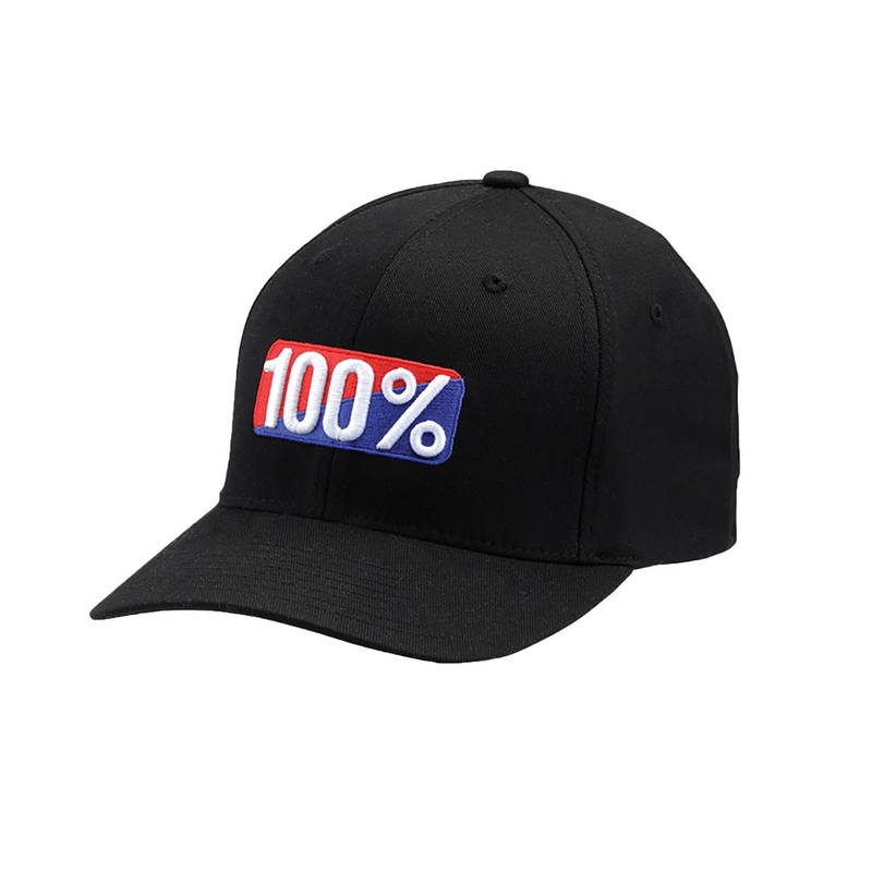 Šiltovka 100 % Classic Flexfit čierna