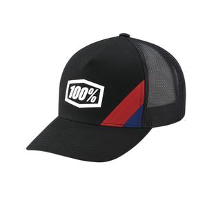 Šiltovka 100 % Cornestone X-Fit Trucker čierna
