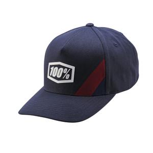 Šiltovka 100 % Cornestone Snapback modro-sivá