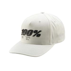 Šiltovka 100 % Staunch Snapback biela