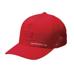 Detská šiltovka 100 % Shadow Snapback červená
