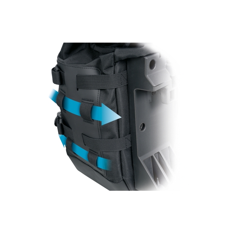 Kompletná sada sedlových brašní SHAD TERRA TR40 adventure vrátane montážnej sady SHAD Voge 650DS / 650DSX