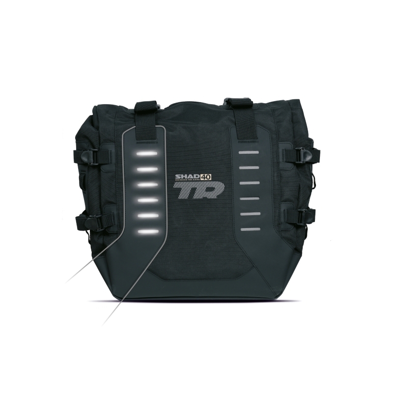 Kompletná sada sedlových brašní SHAD TERRA TR40 adventure vrátane montážnej sady SHAD Benelli TRK 502 X