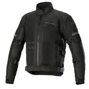 Bunda na motocykel Alpinestars Crosshill Waterproof Air čierno-čierna
